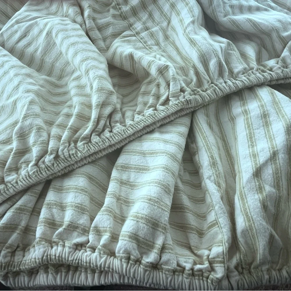 LLBEAN Fitted Flannel Bedsheet